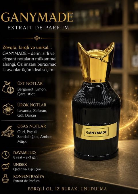 No Brand Ganymade kişilər üçün Extrait De Parfum 30 ml — Bakı