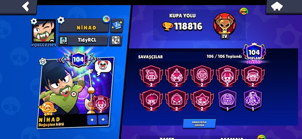 Brawl Stars oyun hesabı – yüksək səviyyəli və tam dolu profil — Şəxsi əşyalar, Digah (2)