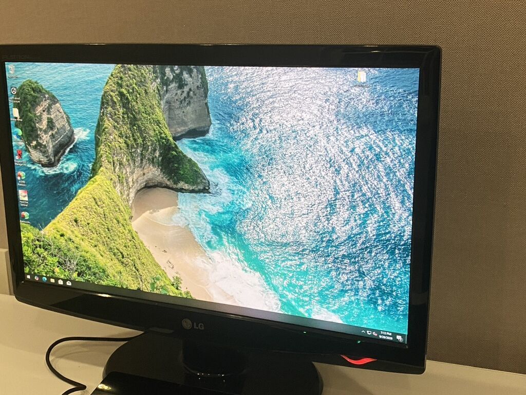 Stolüstü kompüter seti – sistem bloku + LG monitor 22 inch Ekranda — Masaüstü kompüterlər, Gəncə (4)