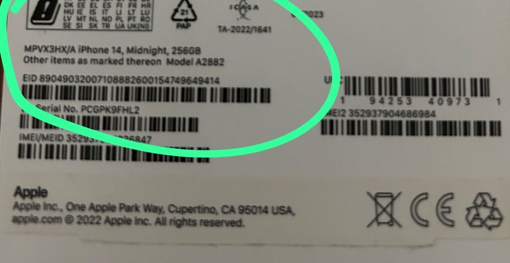 IPhone 14, 256 GB, Midnight, Face ID — Apple iPhone, Bakı (3)