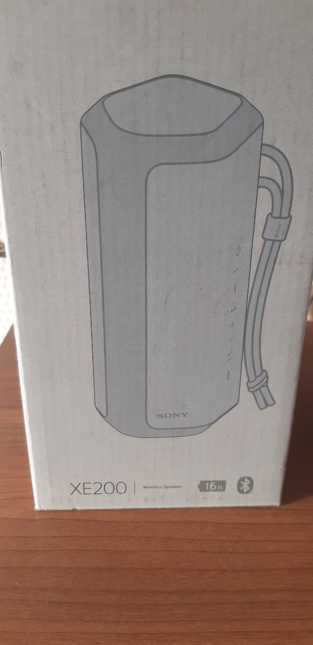Sony portativ Bluetooth dinamik. Qara rəngli, müasir və minimal — Dinamiklər və akustik sistemlər, Bakı (5)