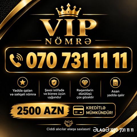 Nar nömrə – (070) 731-11-11 — Bakı