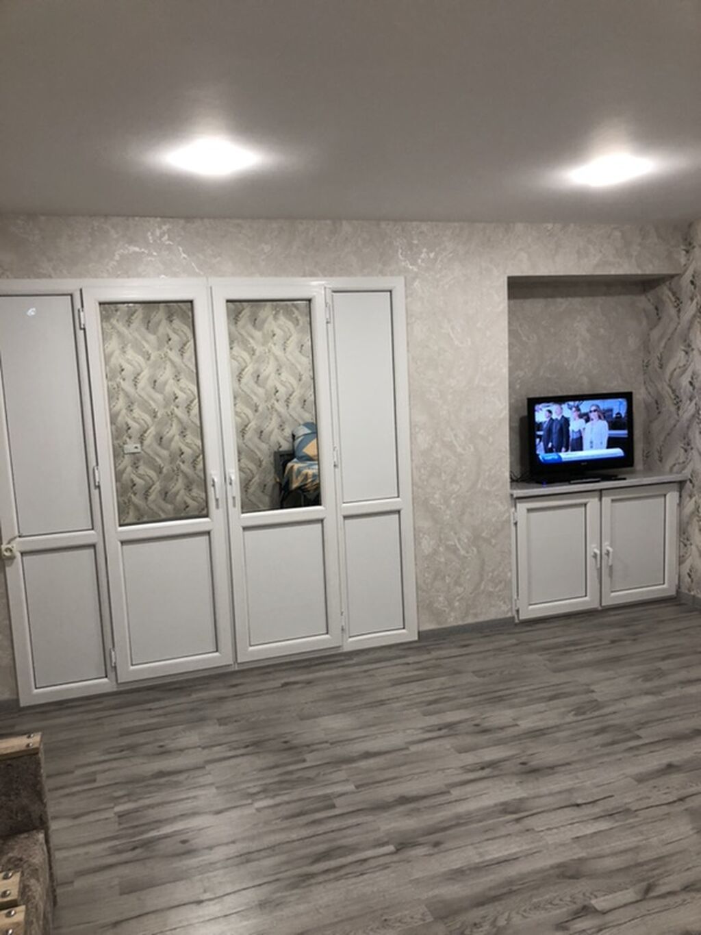1 otaqlı studiya tipli mənzil/interyer - Geniş, açıq planlı otaq — Mənzil, Bakı (3)