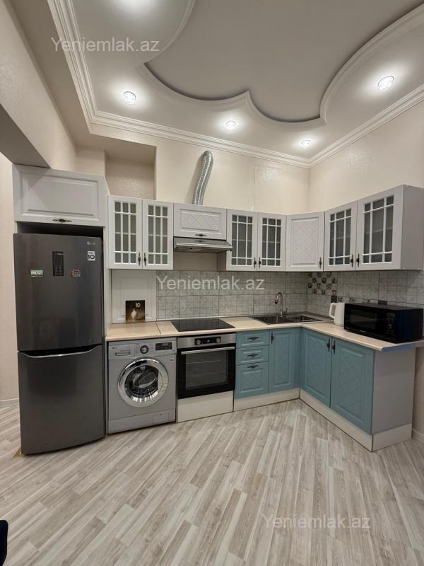 Kirayə 2 otaqlı Bina evi menzil (Yeni tikili), 70 m², Nərimanov rayonu — Mənzil, Bakı (12)