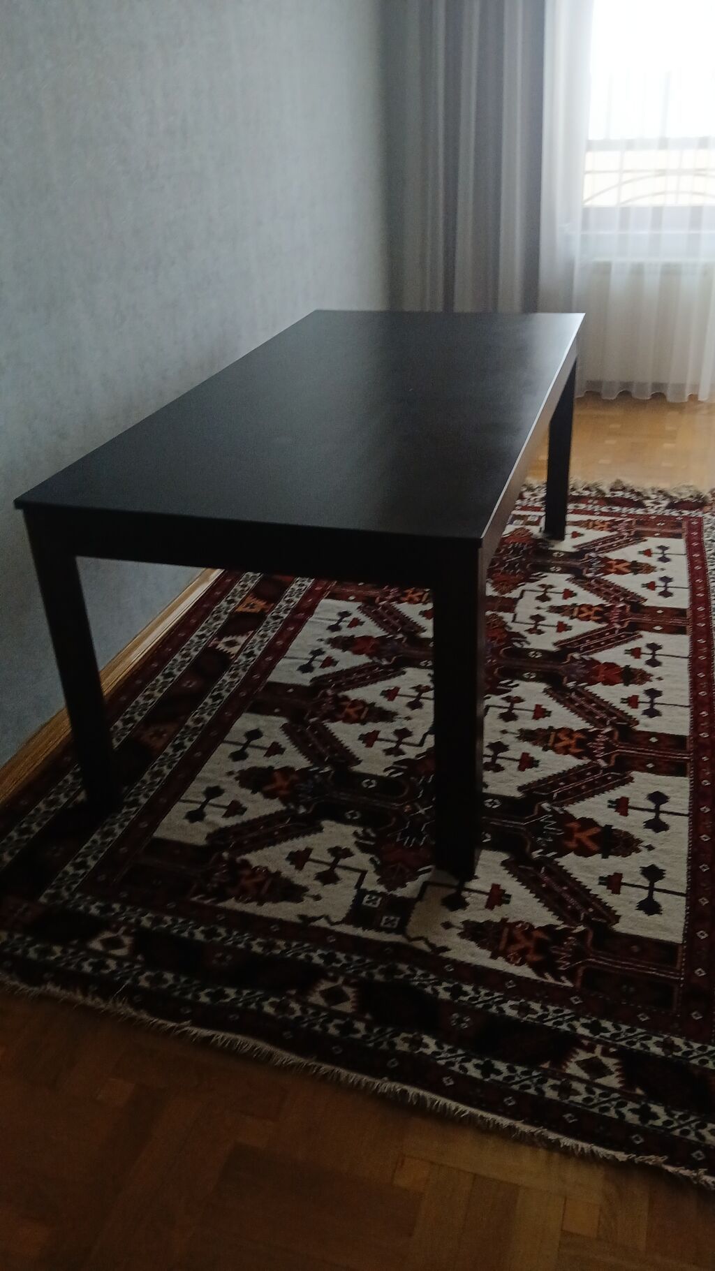 Qonaq masası, İşlənmiş, Açılmayan, Laminat, Dördbucaq masa — Masalar, Bakı (2)