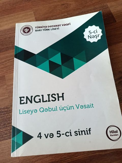 İngilis dili 4-cü sinif, 2023 il — Bakı