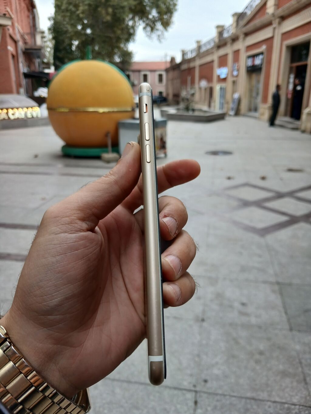 IPhone 7 Plus, Qızılı, Barmaq izi — Apple iPhone, Gəncə (2)
