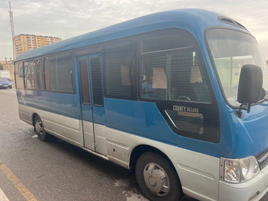 Hyundai County, 3.9 L, 2012 il, 418 000 km 50-FH-695 — Avtobus, Sumqayıt (2)