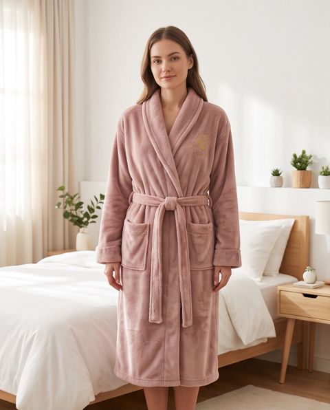 Hamam xələti, tünd çəhrayı, mikrofiber, ölçü 2XL — Bakı