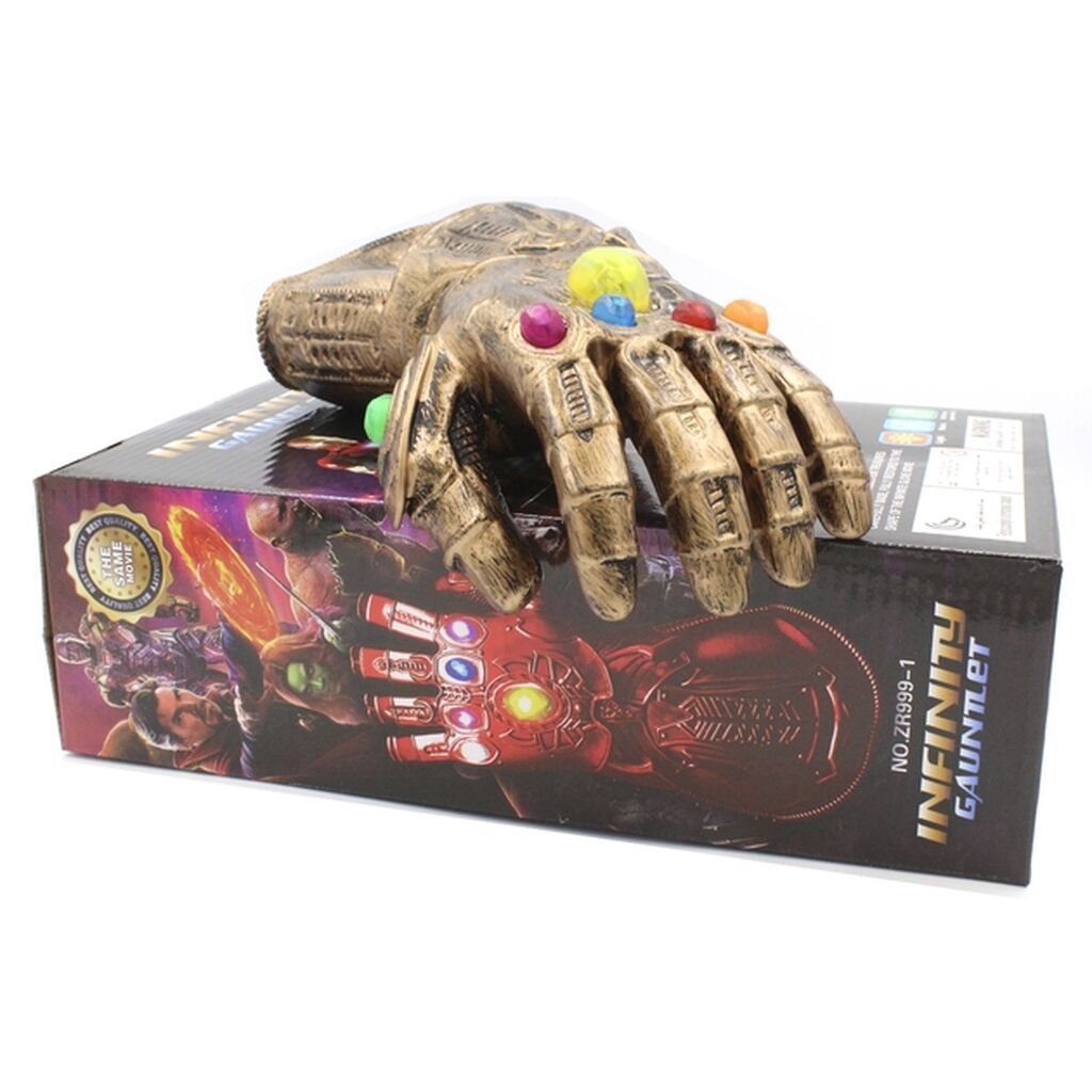 Musiqili və İşıqlı Thanos "Sonsuzluq Əlcəyi" Oyuncağı — Trend — Oyun dəstləri, Güzdək (2)