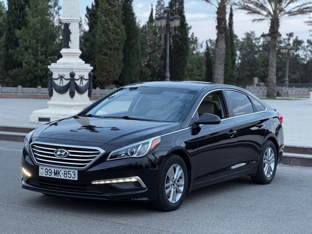 Hyundai Sonata, 2.4 L, 2015 il, 88 300 km 99-MK-853 — Avtomobillər, Gəncə (8)