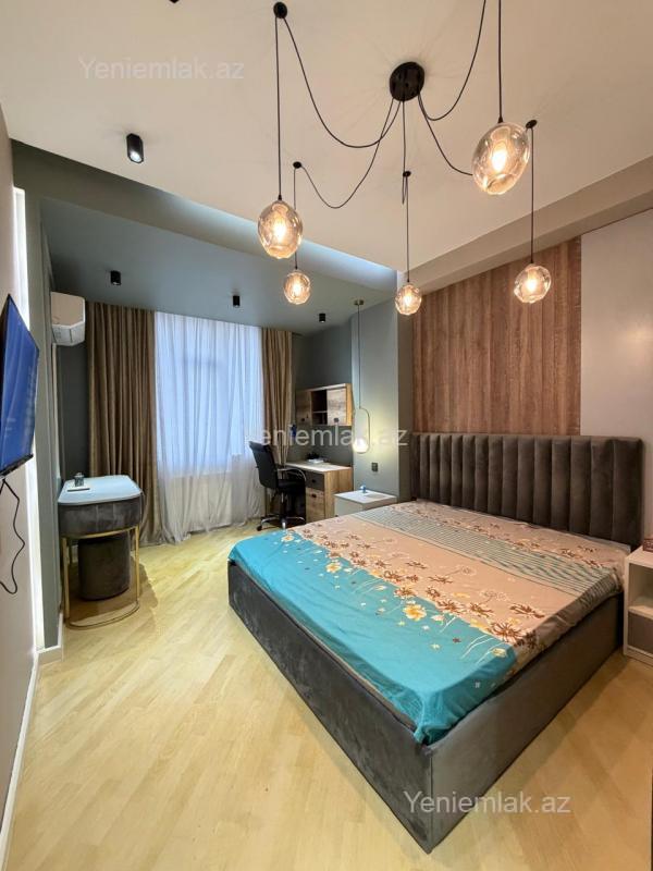 Kirayə 2 otaqlı Bina evi menzil (Yeni tikili), 75 m², Nərimanov rayonu — Mənzil, Bakı (9)