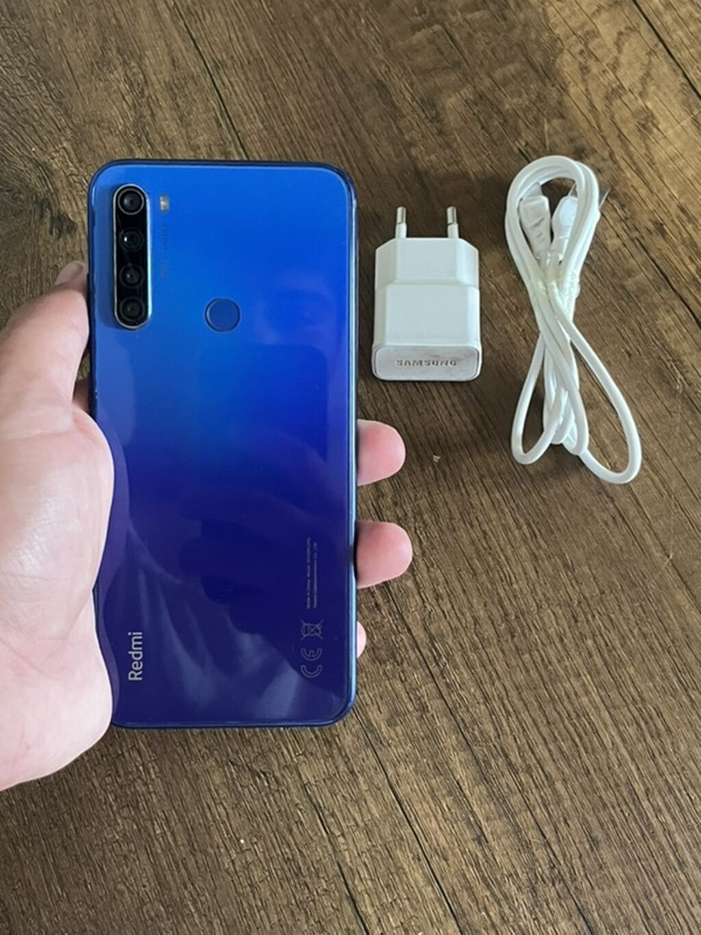 Redmi Note 8T, 128 GB, rəng - Mavi, Barmaq izi — Xiaomi, Bakı