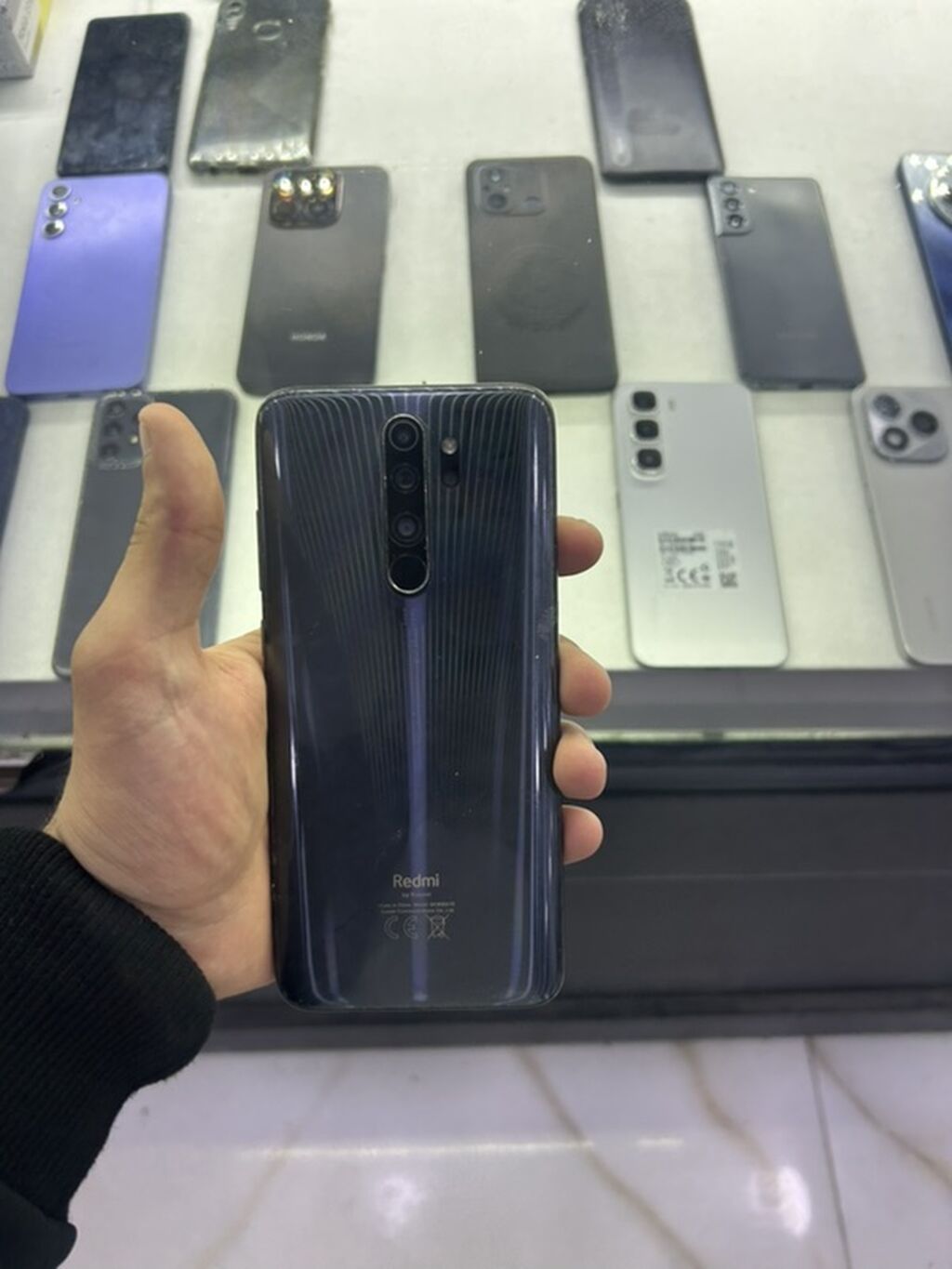Redmi Note 8 Pro, 128 GB, rəng - Qara, Barmaq izi — Xiaomi, Gəncə (2)