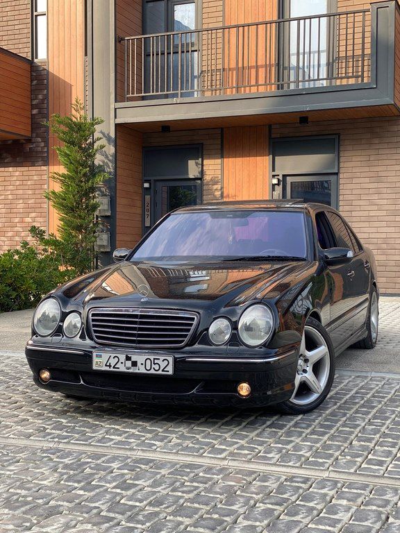 Mercedes E 240, 2.4 L, 2000 il, 219 000 km — Avtomobillər, Bakı (2)