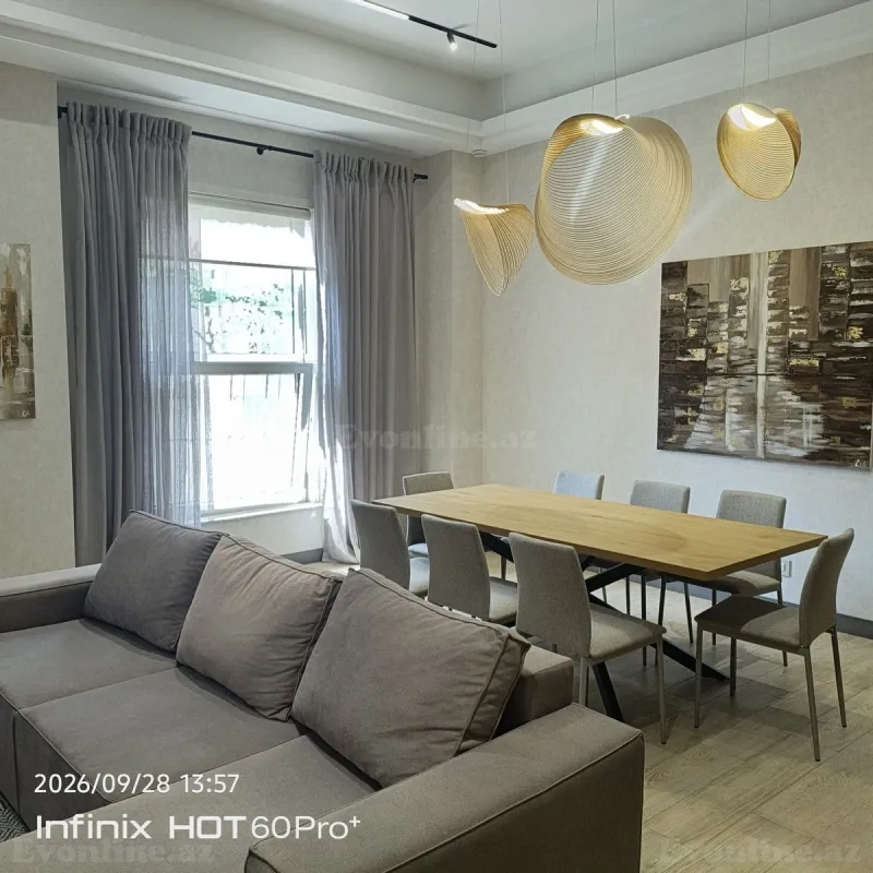 Kirayə verilir 2 otaqlı Mənzil Yeni tikili 90 m² Bakı, Xətai r — Bakı