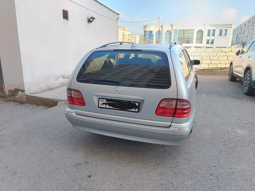Mercedes E 240, 2.4 L, 2000 il, 369 321 km — Avtomobillər, Bakı (3)