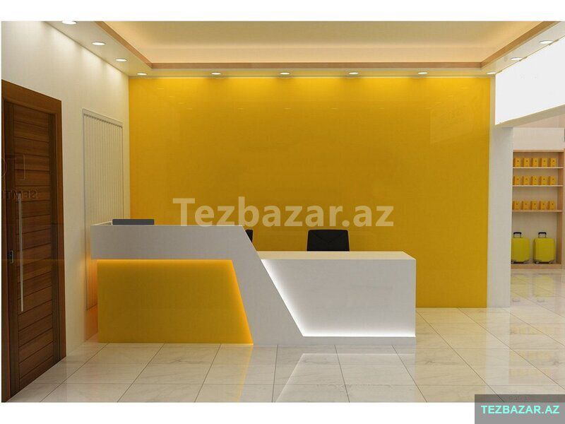 Reception masası — Ofis mebeli, Bakı (2)