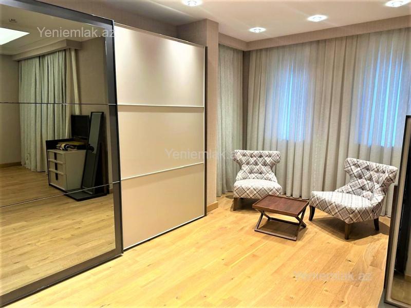 Kirayə 5 otaqlı Bina evi menzil (Yeni tikili), 300 m², Nərimanov rayonu — Mənzil, Bakı (9)