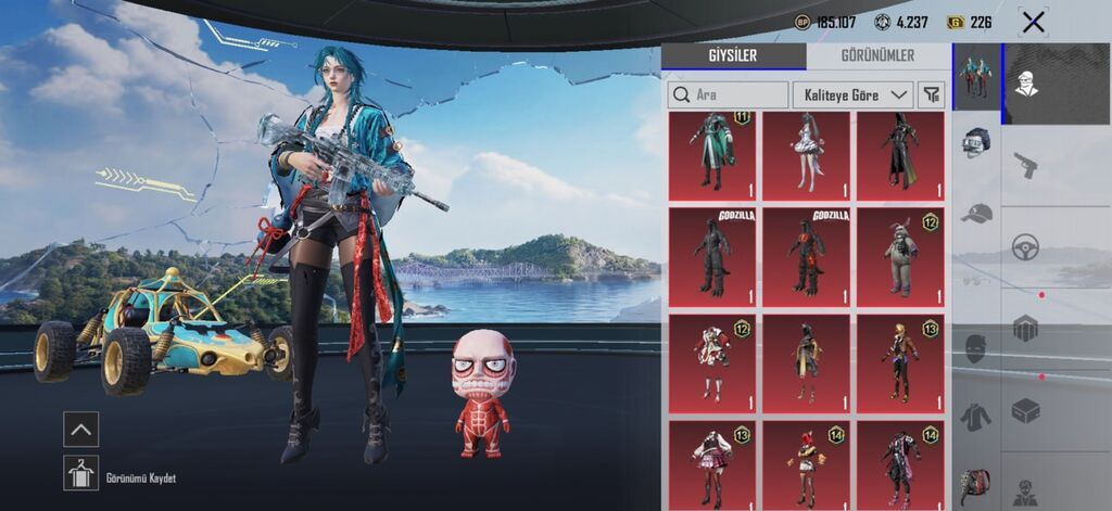Pubg Mobile hesabı Destansı Göstəriş Xüsusiyyətlər: - Silah — Şəxsi əşyalar, Bakı (8)