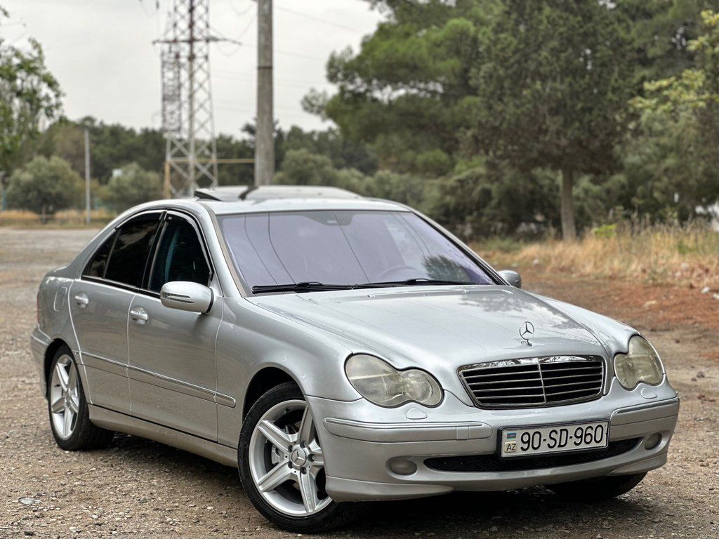 Mercedes C 240, 2.6 L, 2001 il, 385 784 km — Avtomobillər, Sumqayıt (7)