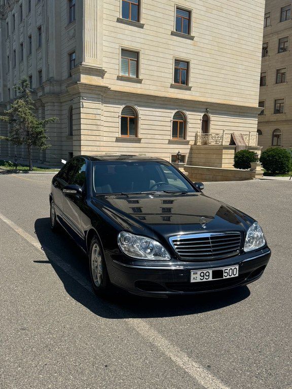 Mercedes S 350, 3.7 L, 2004 il, 332 000 km — Avtomobillər, Bakı (2)