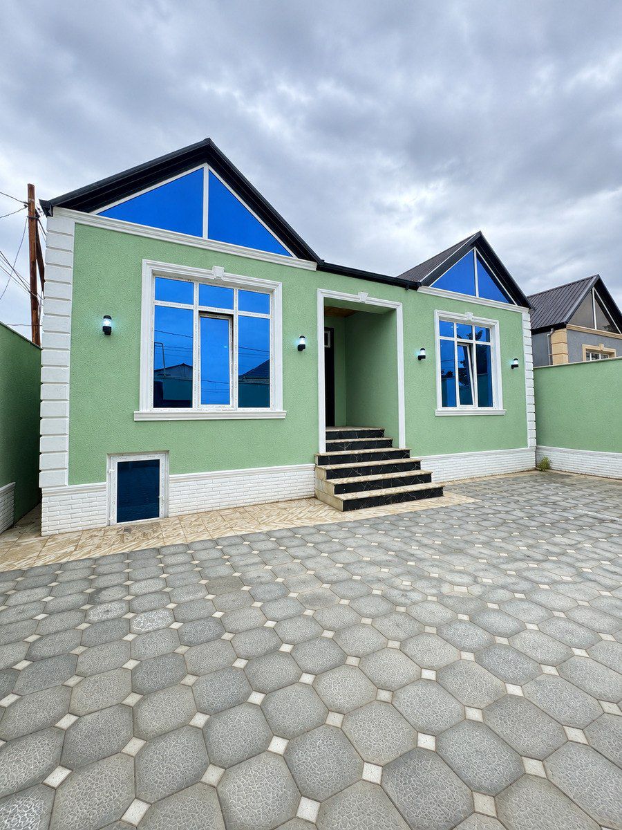 Satılır 4 otaqlı həyət evi/bağ evi 110 m² — Ev, villa, Bakı (2)