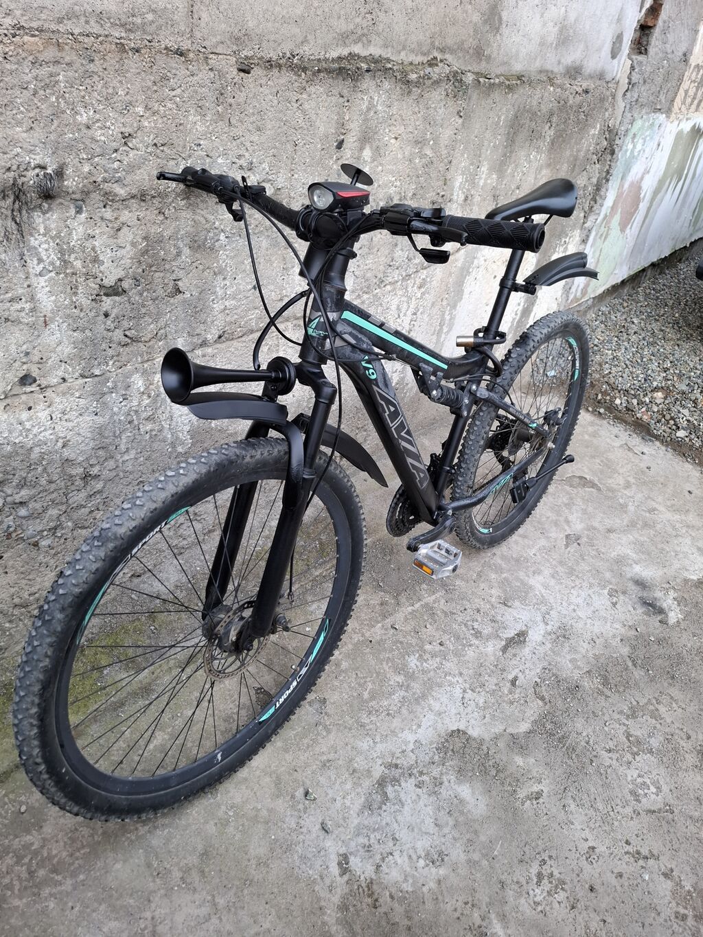 AVA dağ velosipedi - Çərçivə: yüngül lehimli (alu) hardtail, 19 ölçü — Dağ velosipedləri, Gəncə (3)