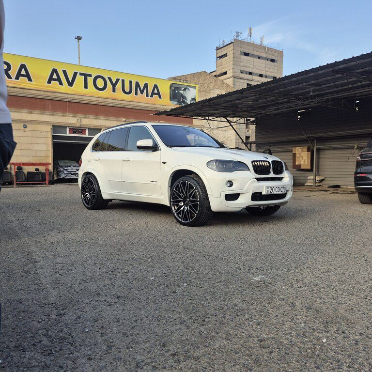 BMW X5, 4.8 L, 2008 il, 398 000 km 20-CD-070 — Avtomobillər, Gəncə (7)