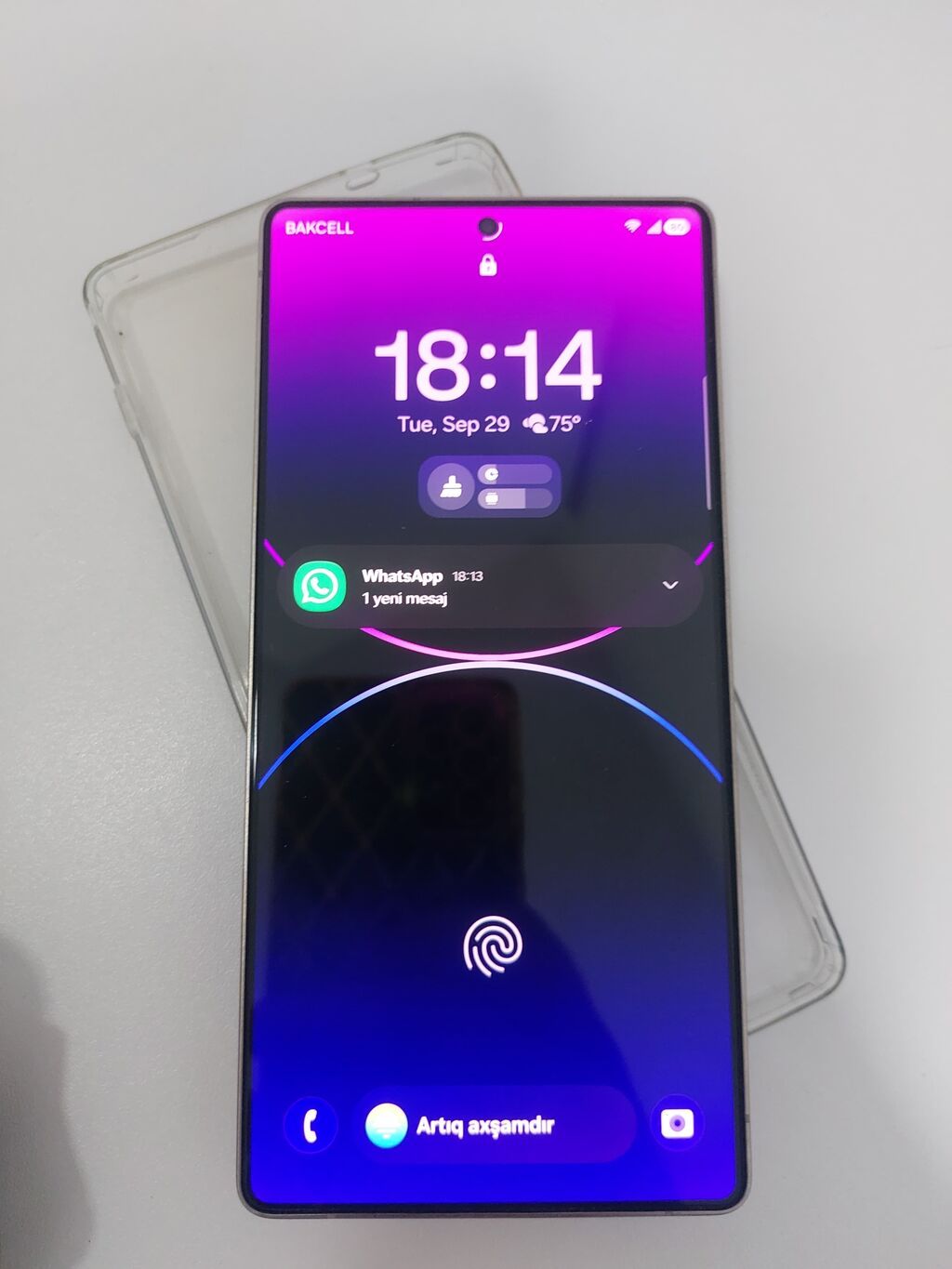 Samsung Galaxy S25 Ultra, 256 GB, rəng - Mavi, Zəmanət, Barmaq izi, Simsiz şarj — Samsung, Novxanı (2)