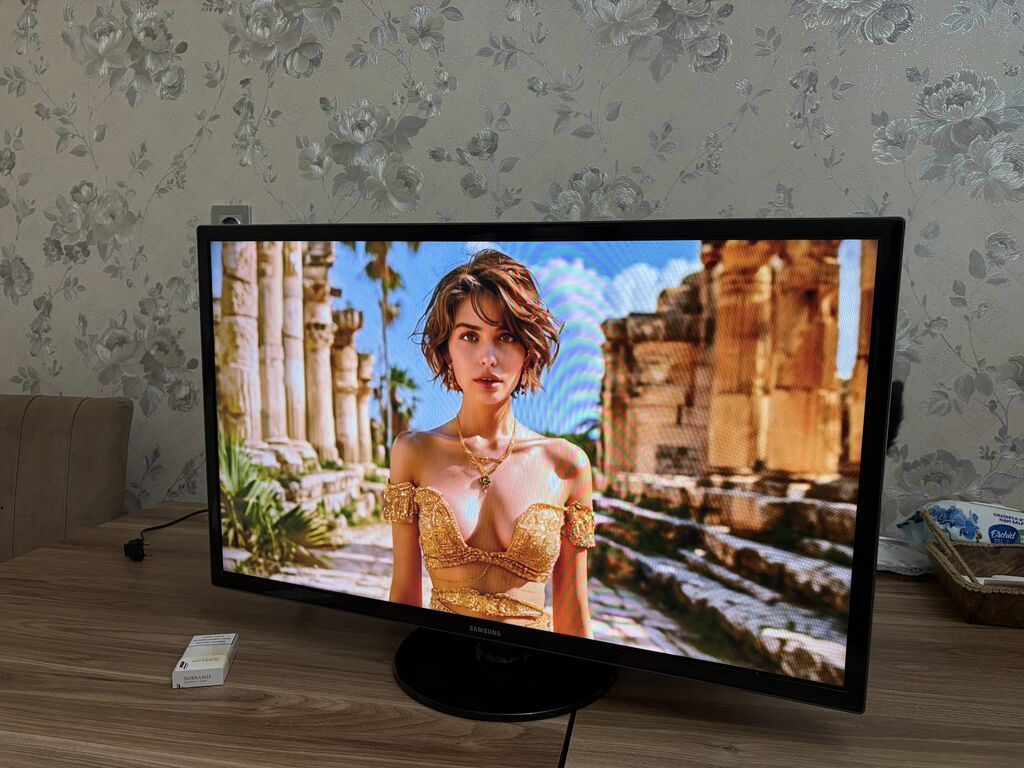 İşlənmiş Televizor Samsung LED ekran 32" FHD (1920x1080), Ünvandan götürmə, Ödənişli çatdırılma — Televizorlar, Bakı (9)