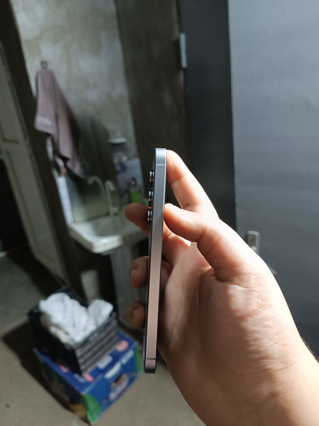 Smartfon – kompakt gövdə, düz kənarlı metal çərçivə, şüşə ön panel — Digər smartfonlar, Cəlilabad (6)