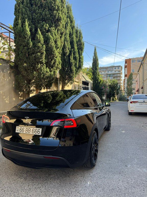 Tesla Model Y, 75 kWh, 2024 il, 50 000 km 66-BB-666 — Avtomobillər, Bakı (3)