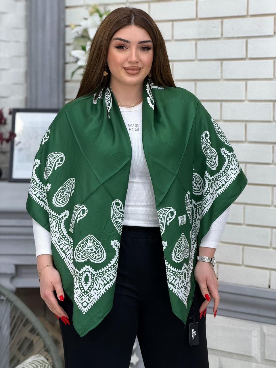 Qadın şərfi 11176_80, ipək, 140x140 sm — Mallar, Bakı