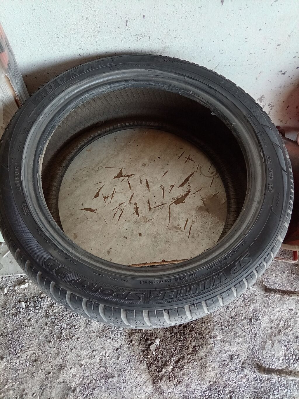Dunlop 1 ədəd qiymət 50 azn. Ölcü 205.50 17 idial vəziyyətdə hec — Şinlər, Bakı (2)
