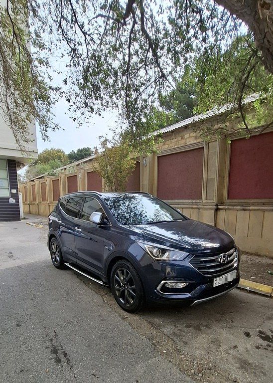 Hyundai Santa Fe, 2.0 L, 2016 il, 157 650 km — Avtomobillər, Sumqayıt (3)