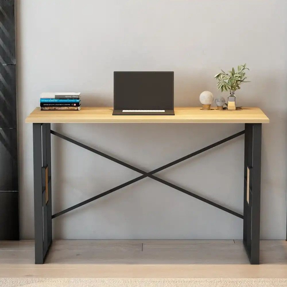 Yazı masası Elegant Wood ZARR647, laminat/metal, 120x60x74 sm — Mallar, Bakı