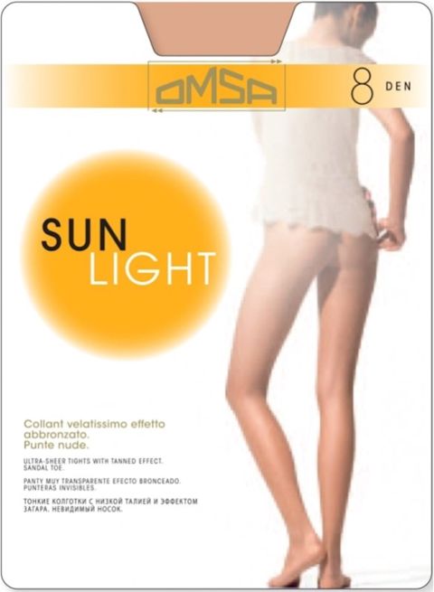 Kolqotqa Omsa Sun Light, 8den, ölçü 2(S), Beige Naturel, bej-bədən rəngi — Bakı