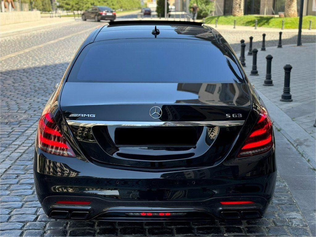Mercedes S 63 AMG 4MATIC+, 4.0 L, 2018 il, 150 000 km — Avtomobillər, Bakı (12)