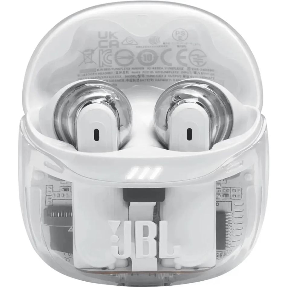 Qulaqlıq JBL Tune Flex 2 Ghost Edition JBLTFLEX2GWHT White — Simsiz qulaqlıqlar, Bakı (3)