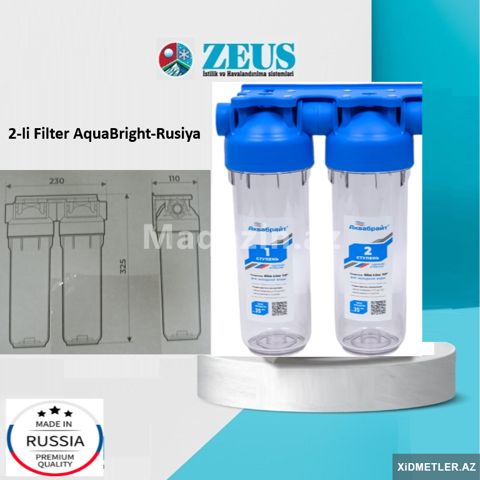 Filter 2-li Aquabright — Bakı