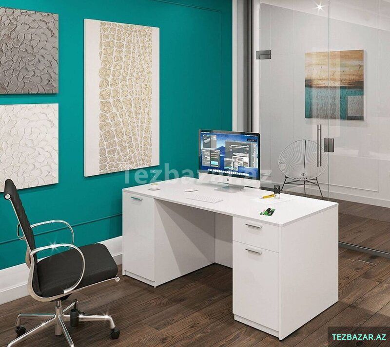 Ofis masası — Ofis mebeli, Bakı (6)