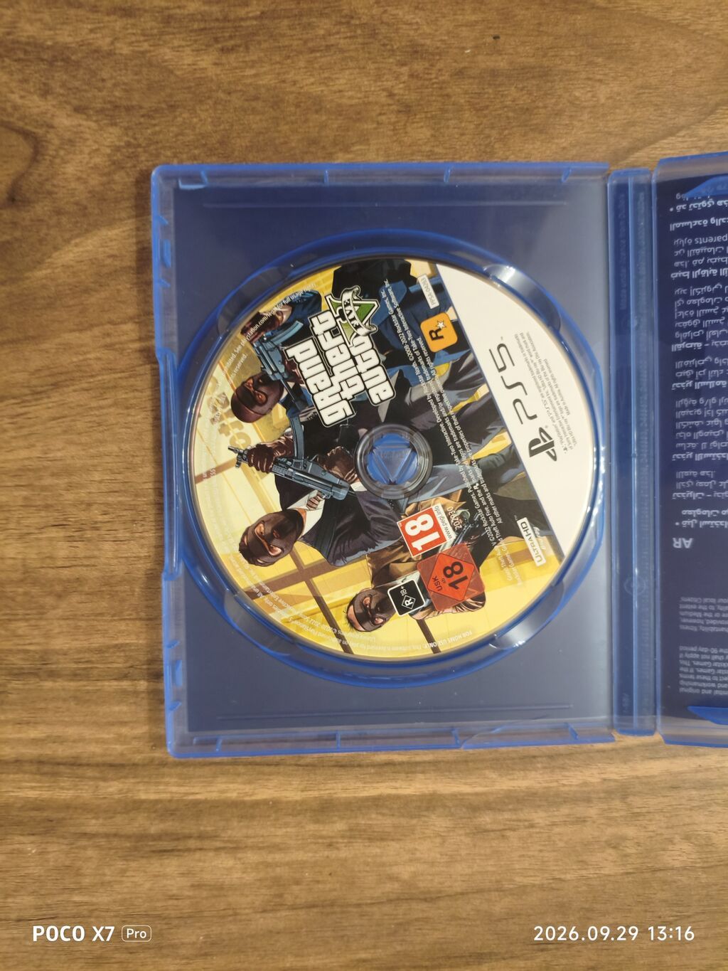 Məhsul: Grand Theft Auto V (GTA V) – PS5 Ideal vesyet ciziq yoxdu hec — Konsol oyunları, Bakı (3)
