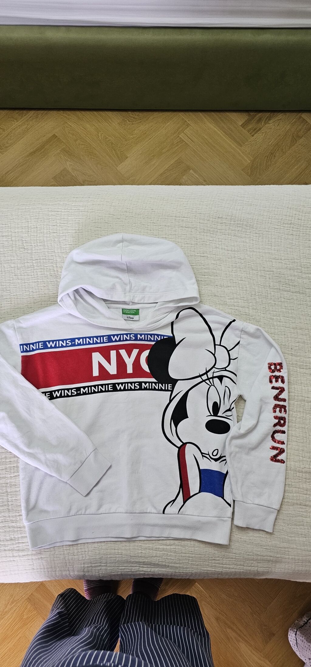 Uşaq üçün kapüşonlu sweatshirt - Brend: United Colors of Benetton x — Uşaq geyimi, Bakı (4)