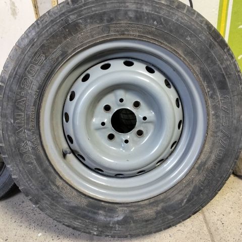 175/70R13, 13" disk, 4 bolt islenmisdi disk ela vezyetdedi — Bakı