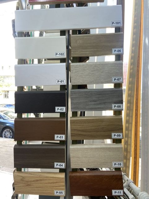 MDF plintus və dekorativ profil kolleksiyası - Material: nəmə davamlı — Bakı
