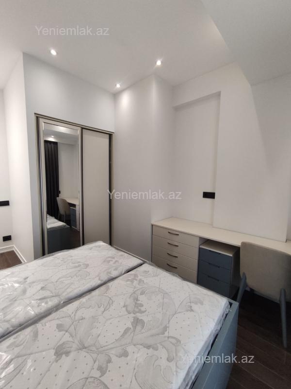 Kirayə 2 otaqlı Bina evi menzil (Yeni tikili), 55 m², Nəsimi rayonu — Mənzil, Bakı (3)