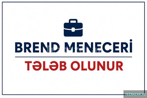 Brend Təmsilçisi — Bakı