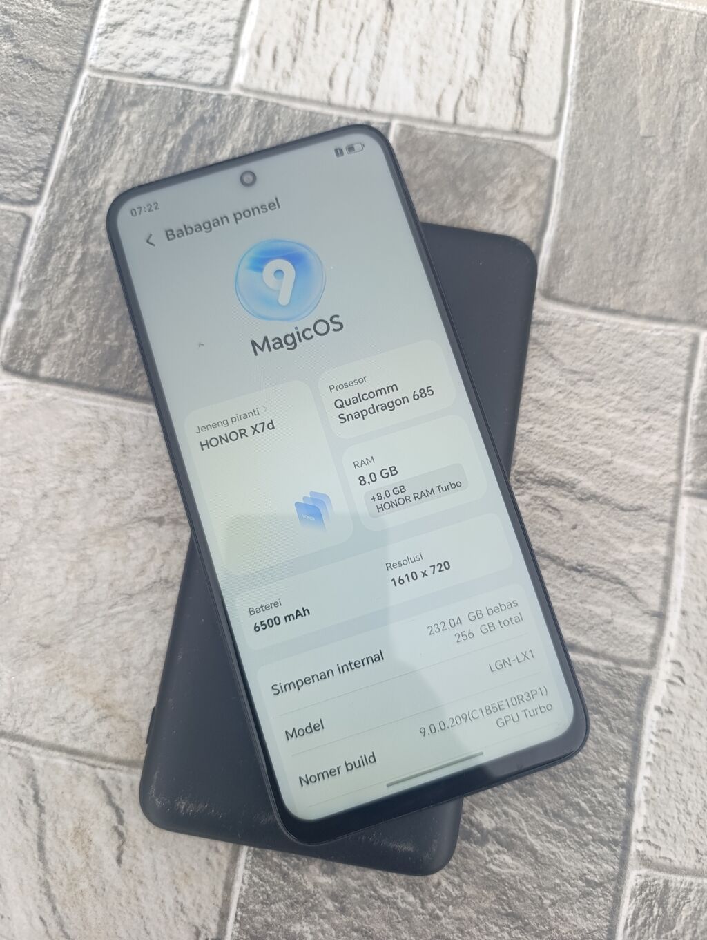 Honor X7d, 256 GB, rəng - Qara, İki sim kartlı — Honor, Digah (3)