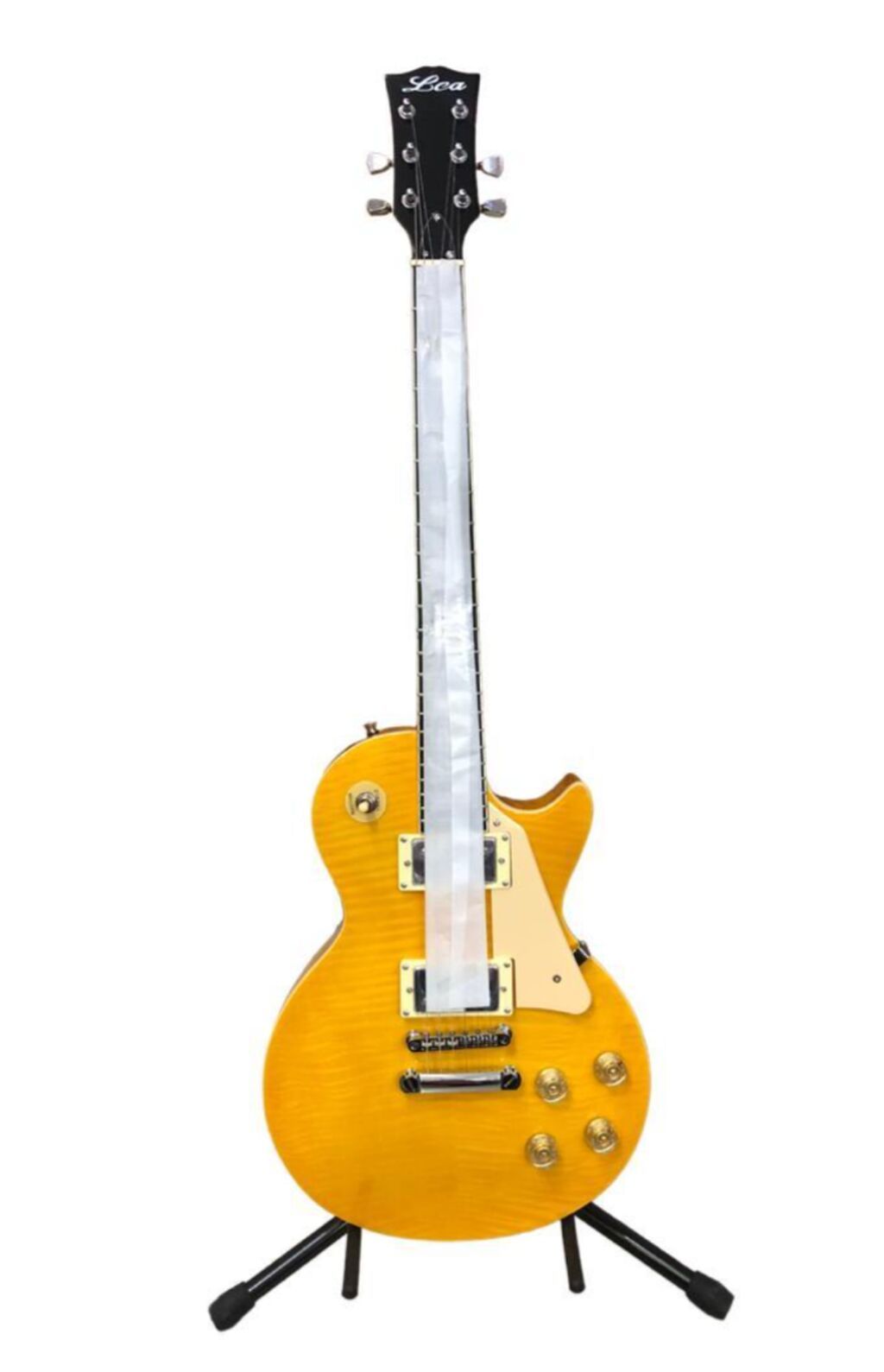 LEA Lp-gd Les Paul Elektro Gitar – Sarılıq (Klassik Dizayn) Gitara — Gitarlar və digər simli alətlər, Xırdalan (2)